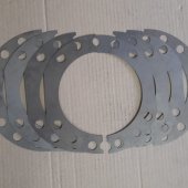 Прокладка Т40А-2301064 регулировочная 0,5мм; 1мм ПВМ Т-40. Комплект (1 сторона) 8 шт.