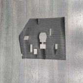 Коврик кабины Т-16 старого образца