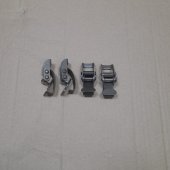 Замок Д30-1308520А2 кожуха вентилятора. Комплект 4 шт.