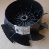 Ротор вентилятора Д144-1308030 (Д37Е-1308035) пластмассовый, для сборки вентилятора Д-21, Д-37