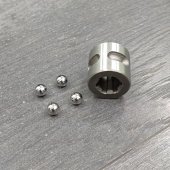 Втулка 25.22.106Б гидронасоса 6 шлиц с шариками трактор Т-25, Т-30, ВТЗ-2048