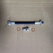 Маслопровод А25.54.011 длинный в сборе с болтом-штуцером, шайбы трактор Т-25