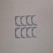 Прокладка Т16.37.111(-01) 0,5мм; 1мм регулировочная Т-16 Комплект 8 шт.